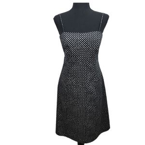 NWOT Evan Picone Black White Dress Sz 4